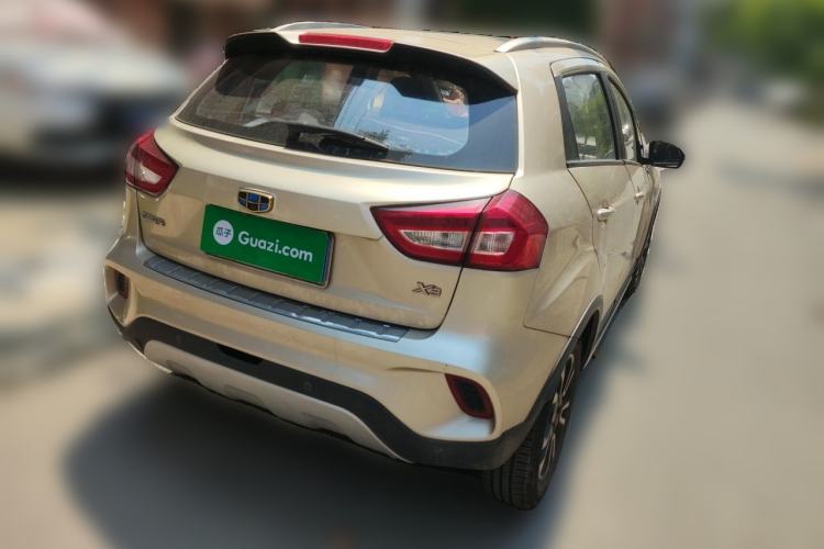 Used Geely Auto Vision X3 2017 1.5L Automatic Luxury Model Rear Right 45 Deg