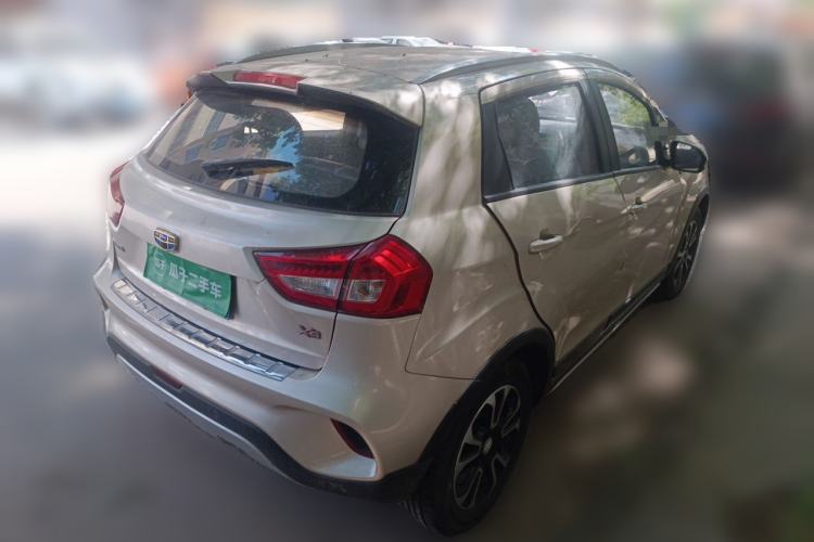 Used Geely Auto Vision X3 2017 1.5L Manual Luxury Model Rear Right 45 Deg