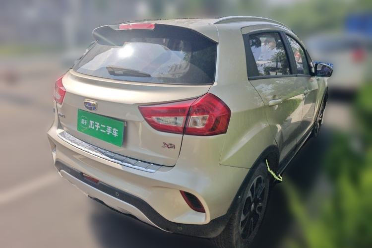 Used Geely Auto Vision X3 2017 1.5L Manual Elite Model Rear Right 45 Deg