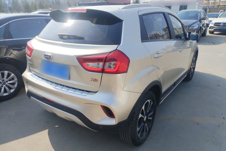 Used Geely Auto Vision X3 2017 1.5L Automatic Elite Model Rear Right 45 Deg