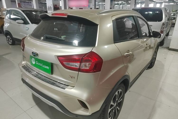 Used Geely Auto Vision X3 2017 1.5L Automatic Luxury Model Rear Right 45 Deg