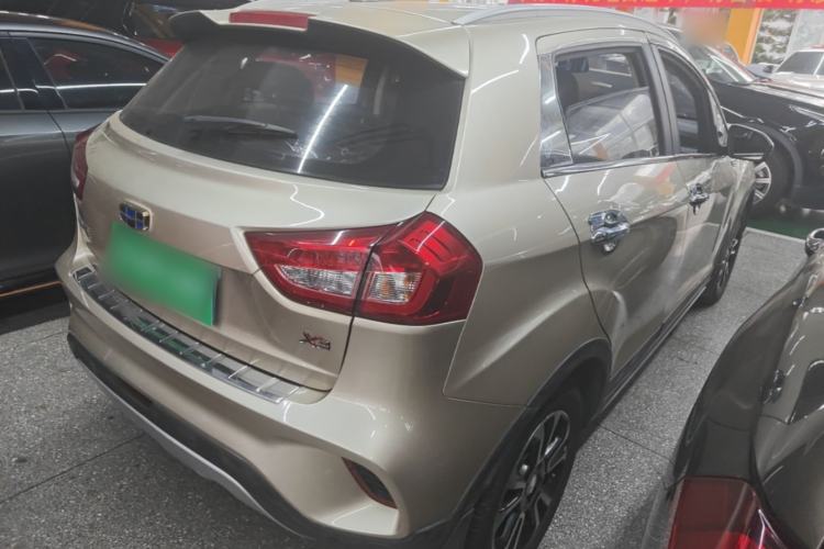 Used Geely Auto Vision X3 2017 1.5L Automatic Elite Model Rear Right 45 Deg