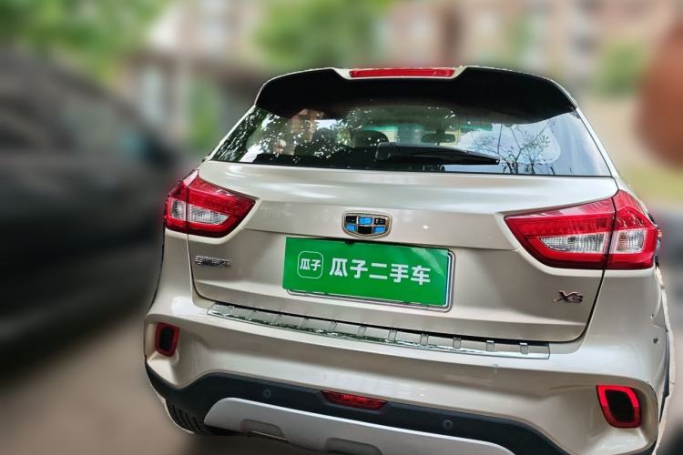 Used Geely Auto Vision X3 2017 1.5L Manual Luxury Model Rear