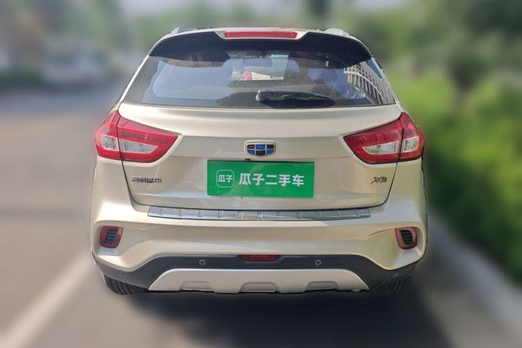 Used Geely Auto Vision X3 2017 1.5L Manual Elite Model Rear