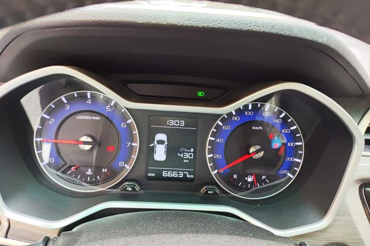 Used Geely Auto Vision X3 2017 1.5L Manual Luxury Model Instrument Cluster