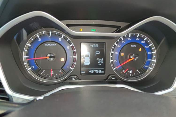 Used Geely Auto Vision X3 2017 1.5L Automatic Elite Model Instrument Cluster