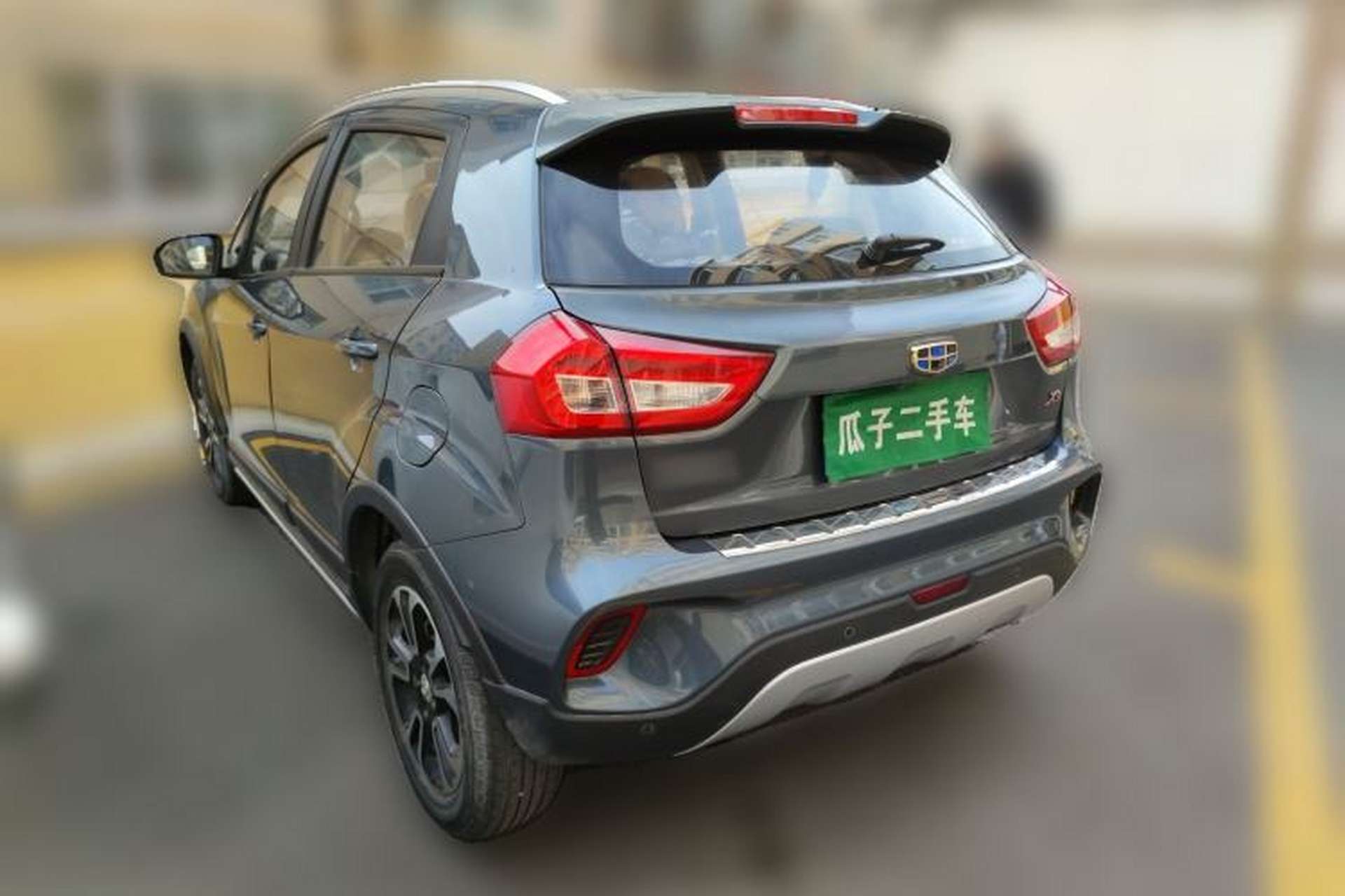 Used Geely Auto Vision X3 2017 1.5L Automatic Elite Model Rear Left 45 Deg
