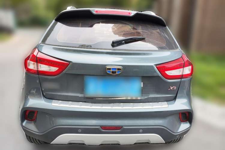 Used Geely Auto Vision X3 2017 1.5L Manual Luxury Model Rear