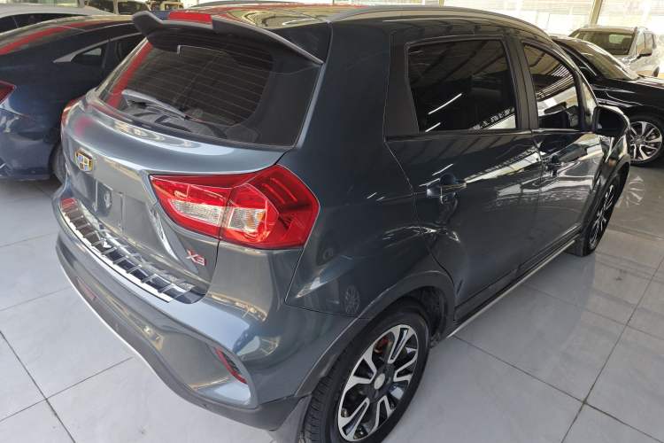 Used Geely Auto Vision X3 2017 1.5L Automatic Luxury Model Rear Right 45 Deg