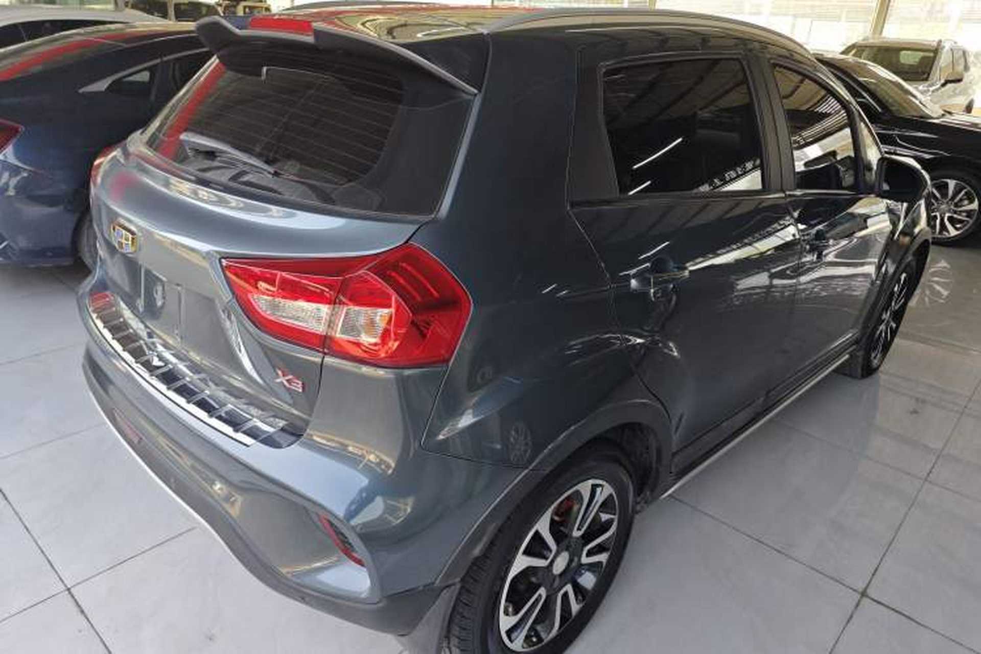 Used Geely Auto Vision X3 2017 1.5L Automatic Luxury Model Rear Right 45 Deg