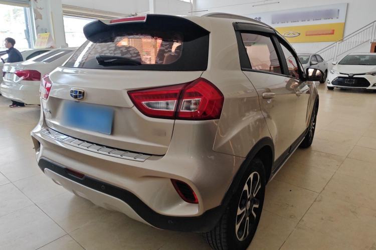Used Geely Auto Vision X3 2017 1.5L Automatic Elite Model Rear Right 45 Deg