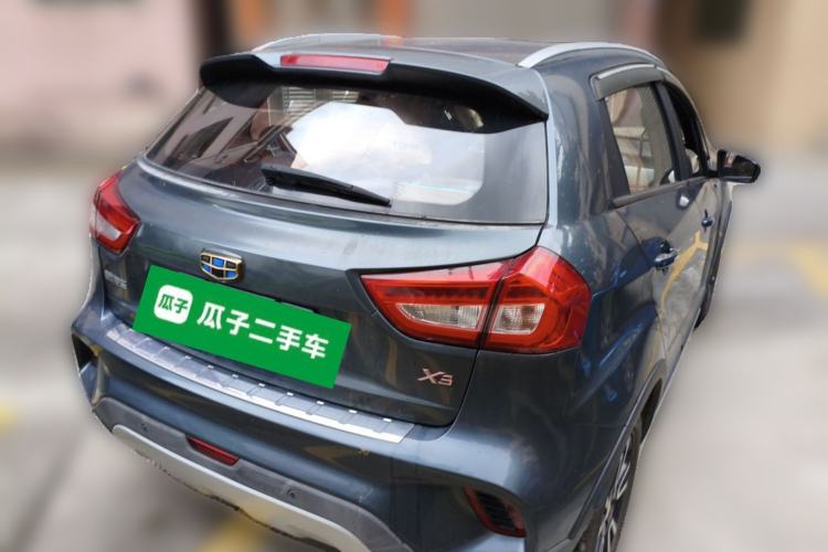 Used Geely Auto Vision X3 2017 1.5L Automatic Elite Model Rear Right 45 Deg