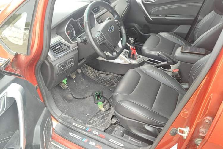 Used Geely Auto Vision X3 2017 1.5L Manual Luxury Model Driver Seat