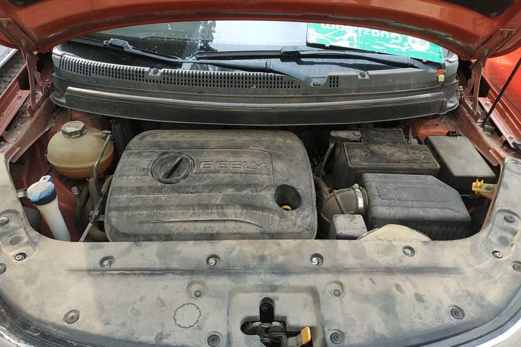 Used Geely Auto Vision X3 2017 1.5L Manual Elite Model Engine Bay