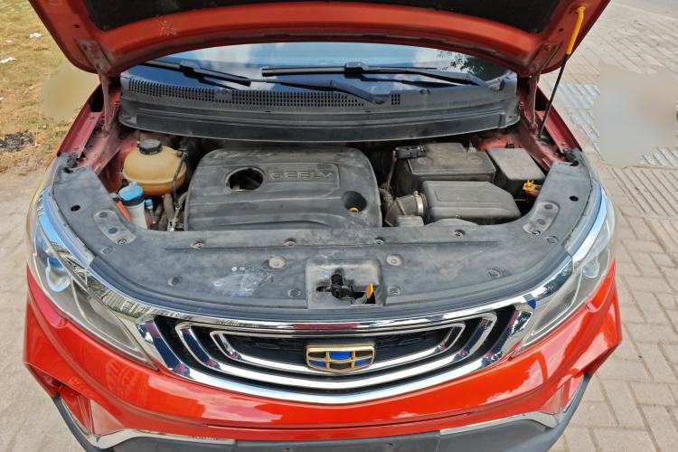 Used Geely Auto Vision X3 2017 1.5L Manual Luxury Model Engine Bay