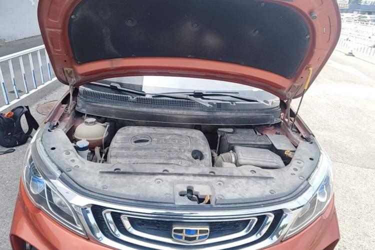 Used Geely Auto Vision X3 2017 1.5L Manual Luxury Model Engine Bay