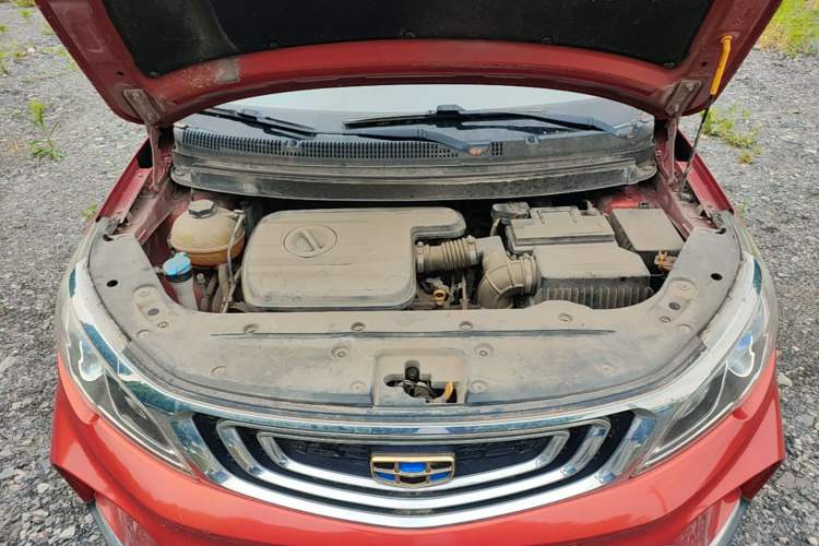 Used Geely Auto Vision X3 2017 1.5L Automatic Luxury Model Engine Bay