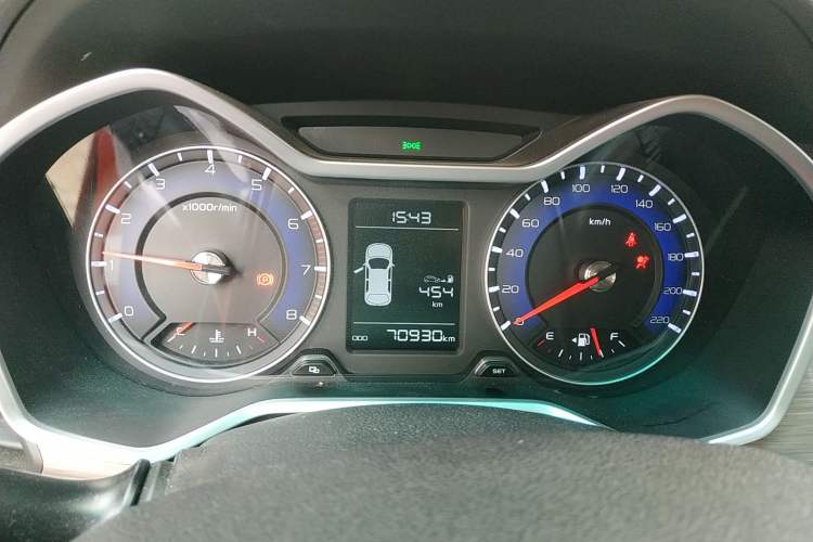 Used Geely Auto Vision X3 2017 1.5L Manual Elite Model Instrument Cluster