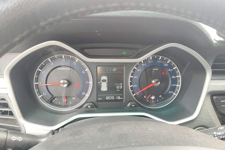 Used Geely Auto Vision X3 2017 1.5L Manual Luxury Model Instrument Cluster