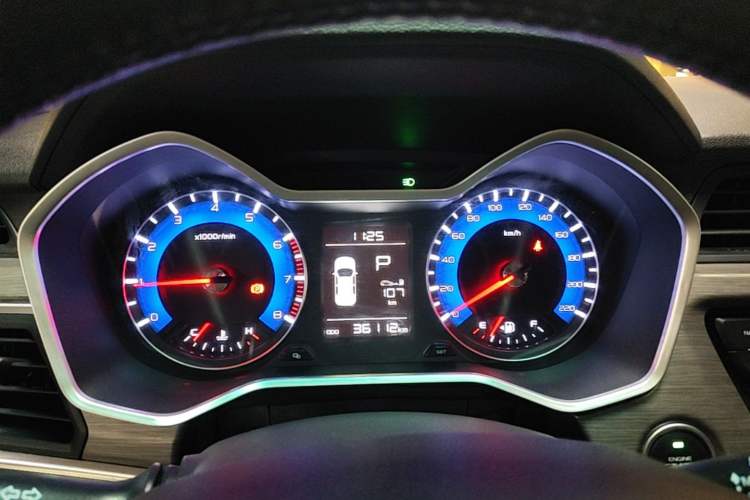 Used Geely Auto Vision X3 2017 1.5L Automatic Luxury Model Instrument Cluster