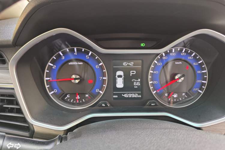 Used Geely Auto Vision X3 2017 1.5L Automatic Luxury Model Odometer Close Up