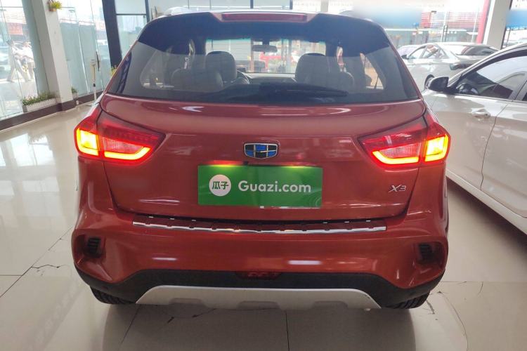 Used Geely Auto Vision X3 2017 1.5L Manual Luxury Model Rear