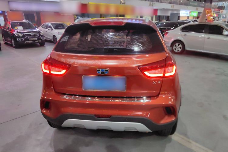 Used Geely Auto Vision X3 2017 1.5L Manual Luxury Model Rear