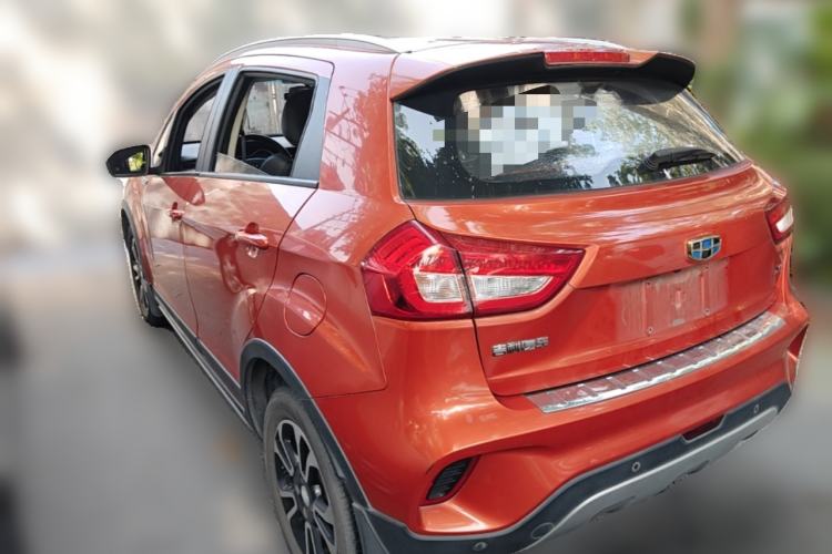 Used Geely Auto Vision X3 2017 1.5L Manual Elite Model Rear Left 45 Deg