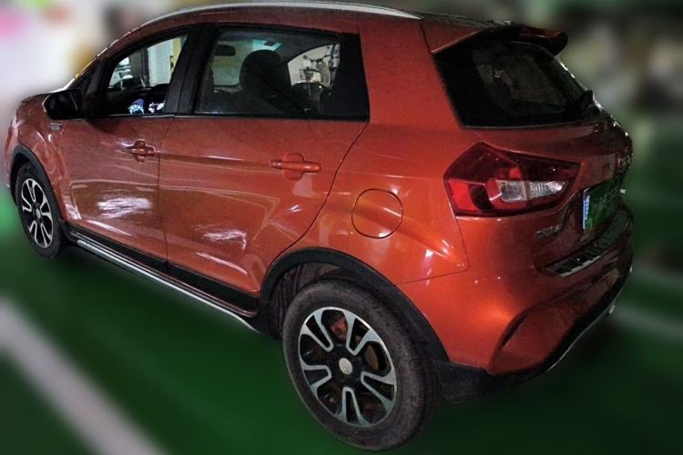 Used Geely Auto Vision X3 2017 1.5L Automatic Luxury Model Rear Left 45 Deg