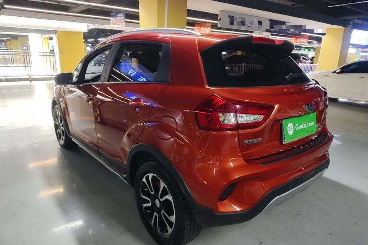 Used Geely Auto Vision X3 2017 1.5L Automatic Luxury Model Rear Left 45 Deg