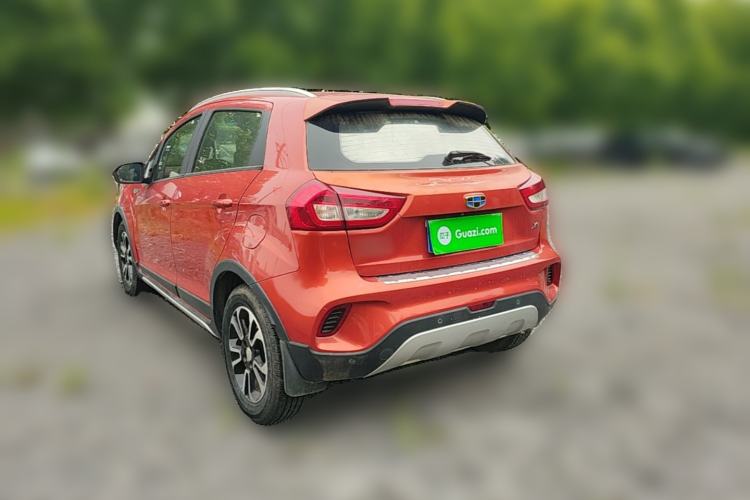Used Geely Auto Vision X3 2017 1.5L Automatic Luxury Model Rear Left 45 Deg