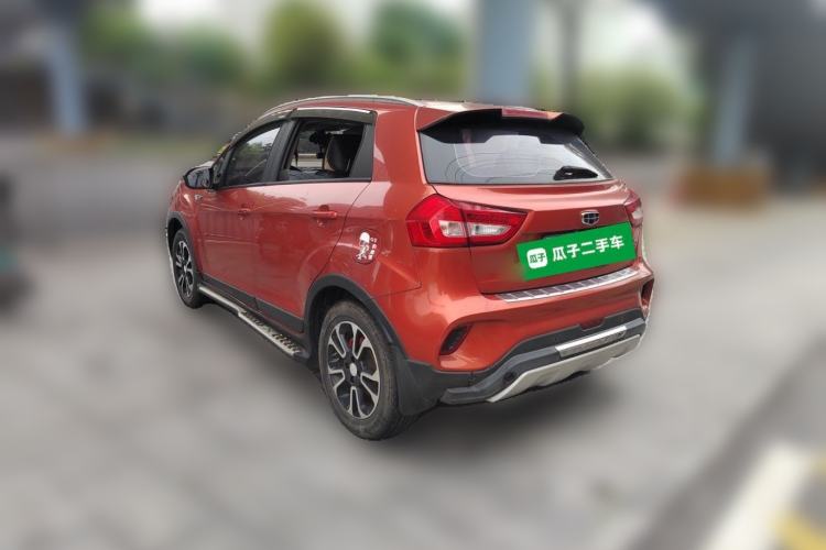 Used Geely Auto Vision X3 2017 1.5L Manual Luxury Model Rear Left 45 Deg