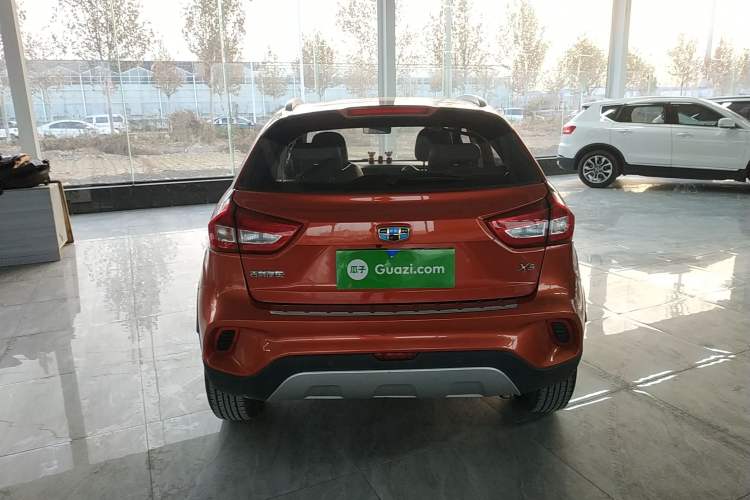 Used Geely Auto Vision X3 2017 1.5L Manual Elite Model Rear