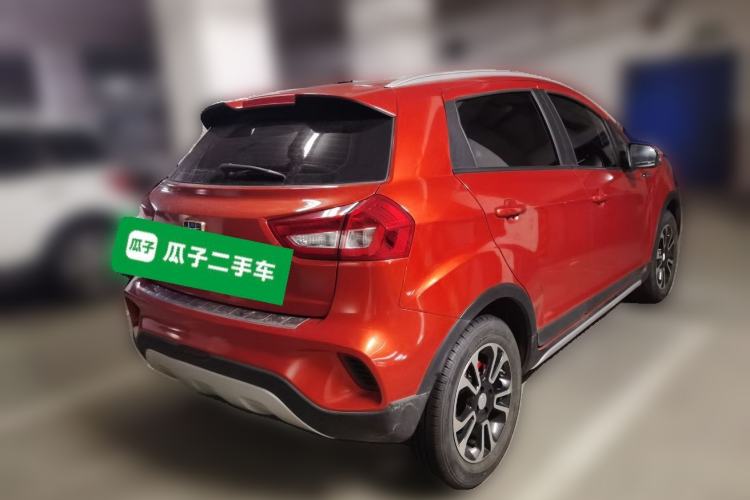 Used Geely Auto Vision X3 2017 1.5L Automatic Luxury Model Rear Right 45 Deg