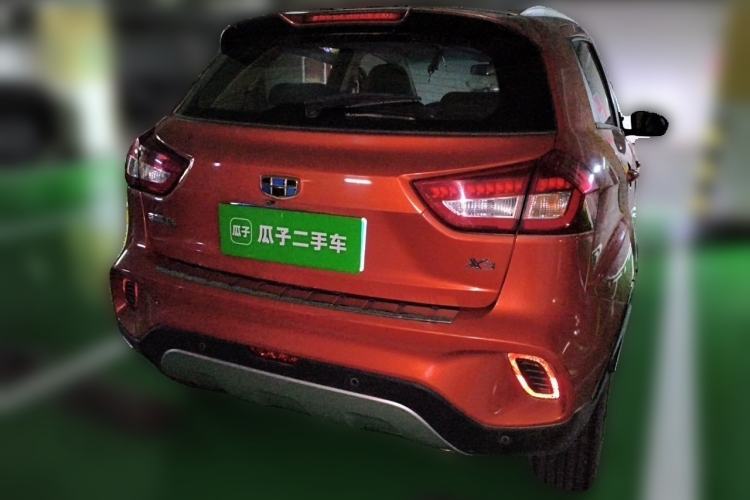 Used Geely Auto Vision X3 2017 1.5L Automatic Luxury Model Rear Right 45 Deg