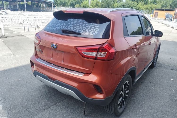 Used Geely Auto Vision X3 2017 1.5L Manual Luxury Model Rear Right 45 Deg