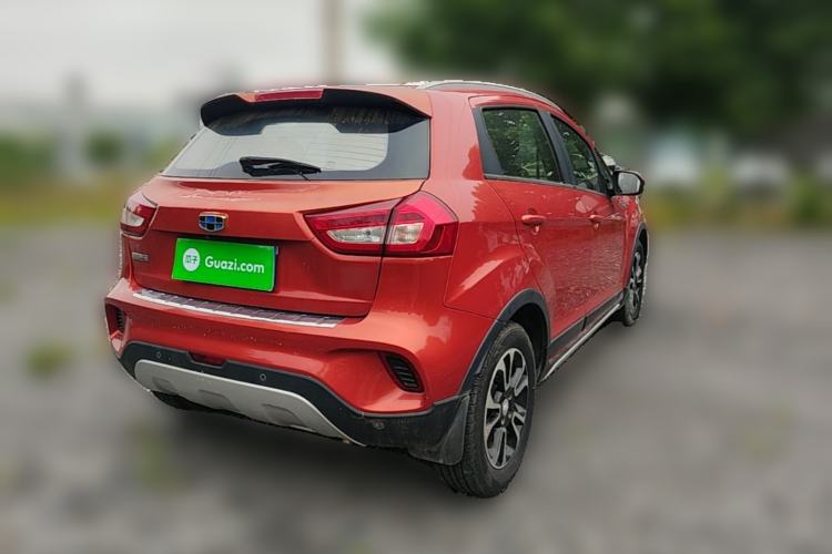 Used Geely Auto Vision X3 2017 1.5L Automatic Luxury Model Rear Right 45 Deg