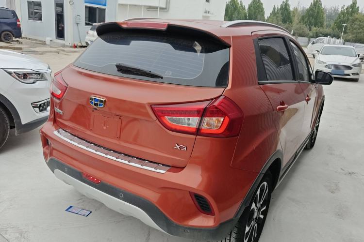 Used Geely Auto Vision X3 2017 1.5L Automatic Luxury Model Rear Right 45 Deg