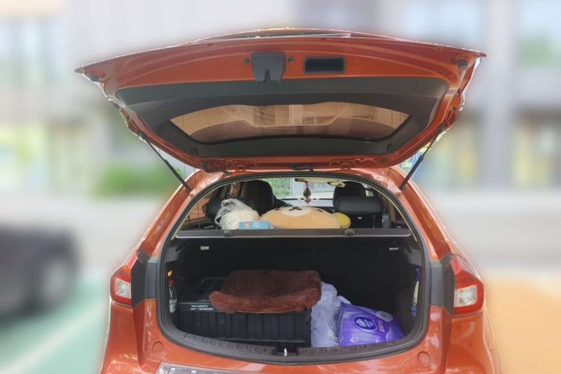 Used Geely Auto Vision X3 2017 1.5L Automatic Elite Model Trunk