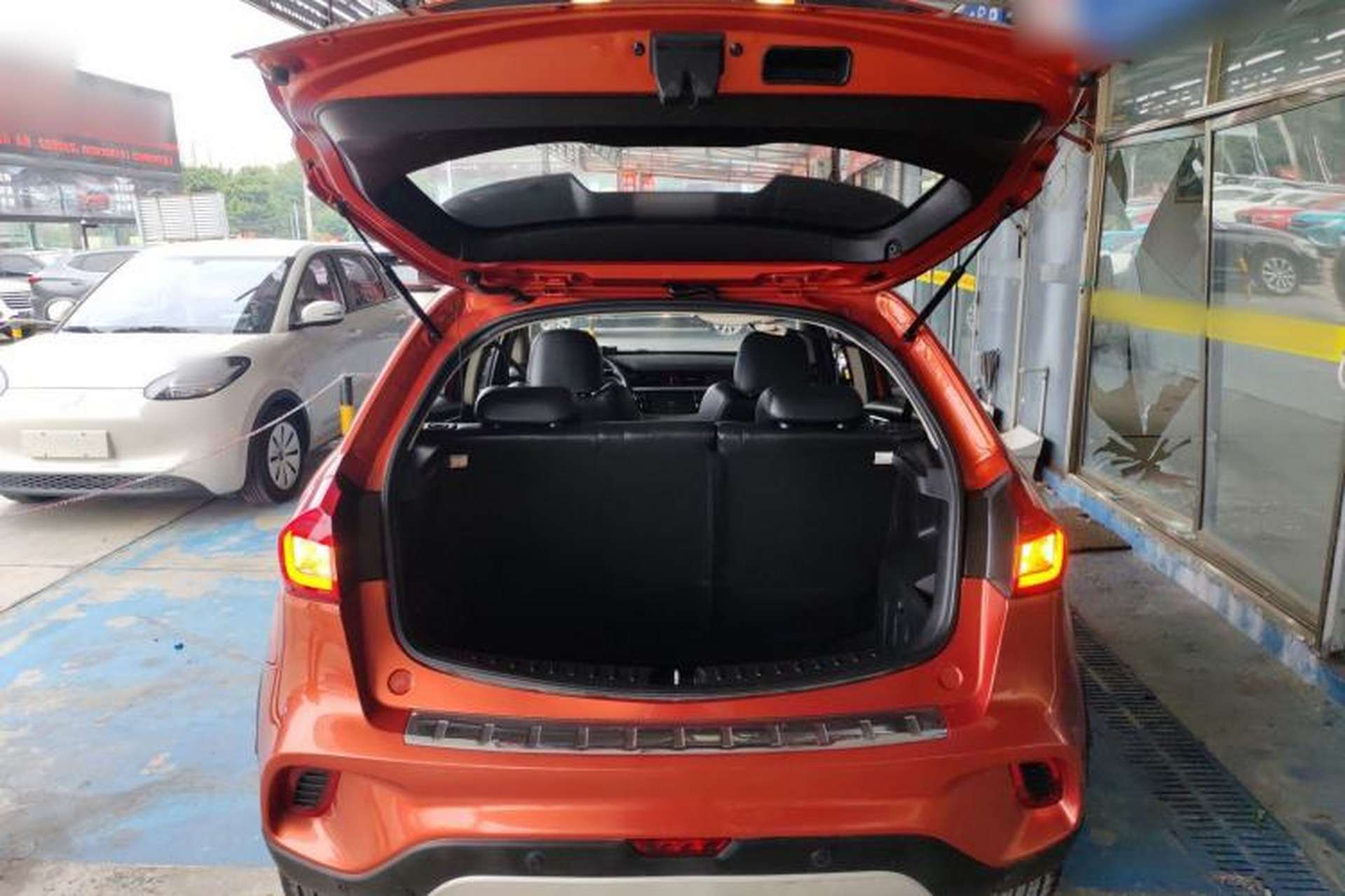 Used Geely Auto Vision X3 2017 1.5L Automatic Luxury Model Trunk