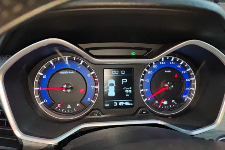 Used Geely Auto Vision X3 2017 1.5L Automatic Luxury Model Instrument Cluster