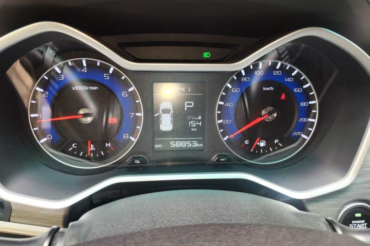 Used Geely Auto Vision X3 2017 1.5L Automatic Luxury Model Instrument Cluster