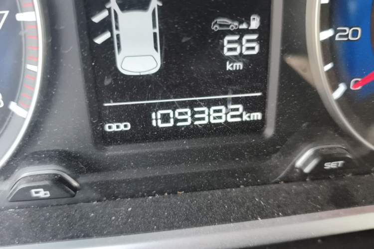 Used Geely Auto Vision X3 2017 1.5L Automatic Luxury Model Odometer Close Up