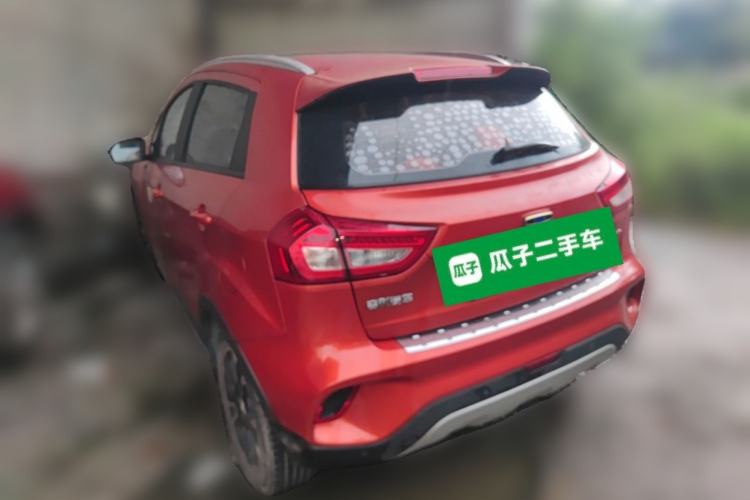 Used Geely Auto Vision X3 2017 1.5L Automatic Luxury Model Rear Left 45 Deg