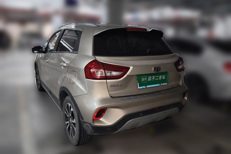 Used Geely Auto Vision X3 2017 1.5L Manual Elite Model Rear Left 45 Deg