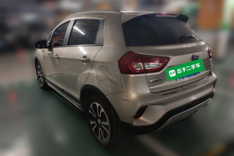 Used Geely Auto Vision X3 2017 1.5L Automatic Luxury Model Rear Left 45 Deg