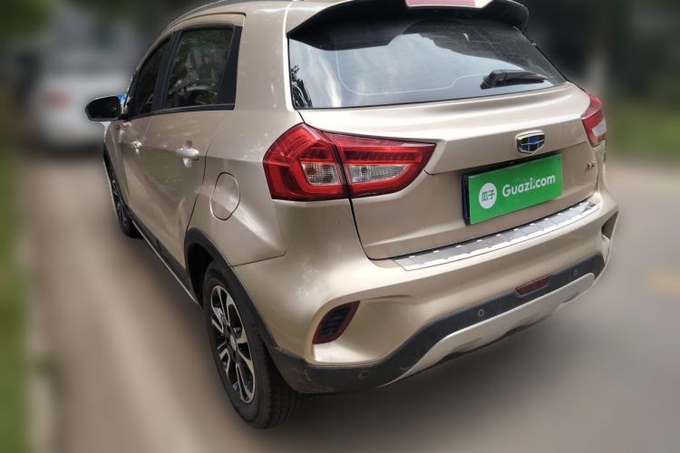 Used Geely Auto Vision X3 2017 1.5L Automatic Luxury Model Rear Left 45 Deg
