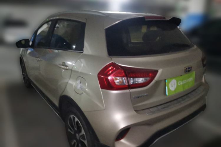 Used Geely Auto Vision X3 2017 1.5L Automatic Elite Model Rear Left 45 Deg