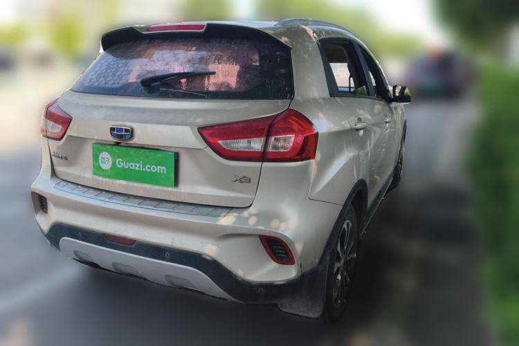 Used Geely Auto Vision X3 2017 1.5L Automatic Luxury Model Rear Right 45 Deg