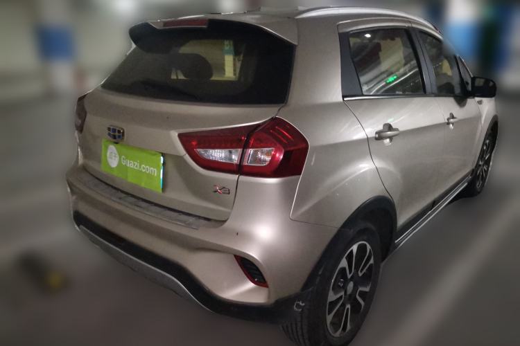 Used Geely Auto Vision X3 2017 1.5L Automatic Elite Model Rear Right 45 Deg